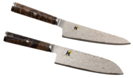 Set de 2 couteaux japonais Miyabi 50000MCD67 Utilitaire + Santoku