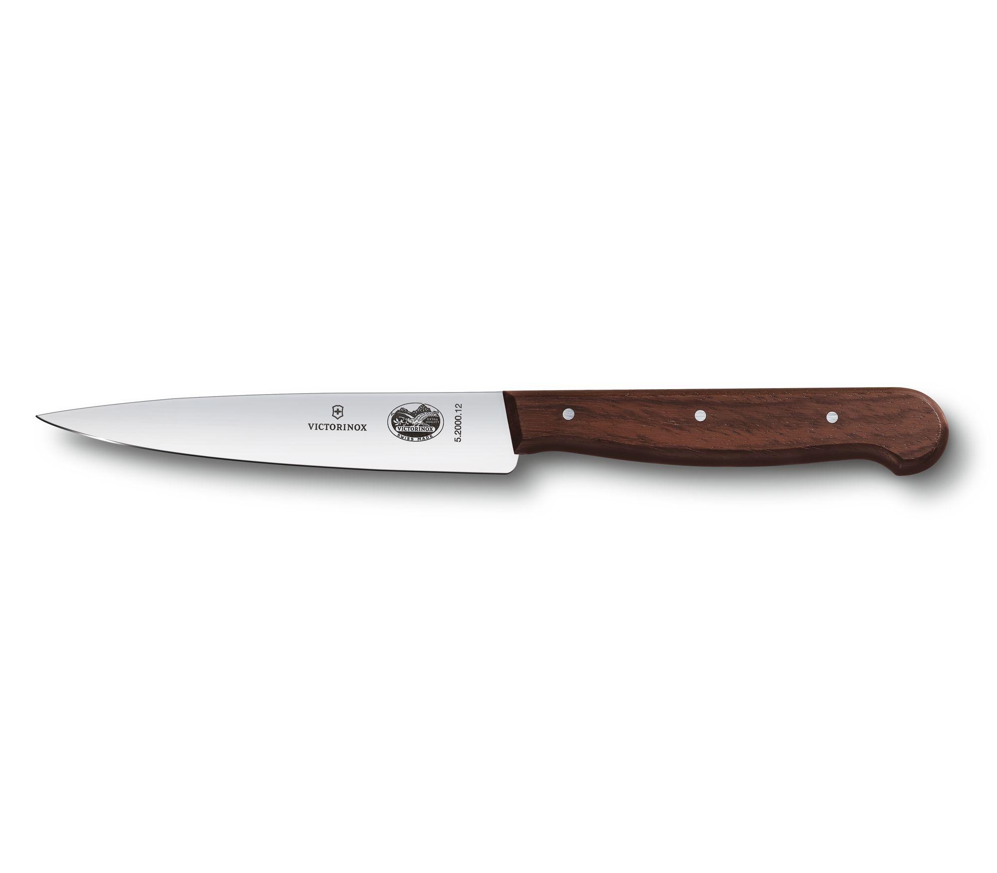 Couteau éminceur Victorinox lame 12 cm - manche érable modifié