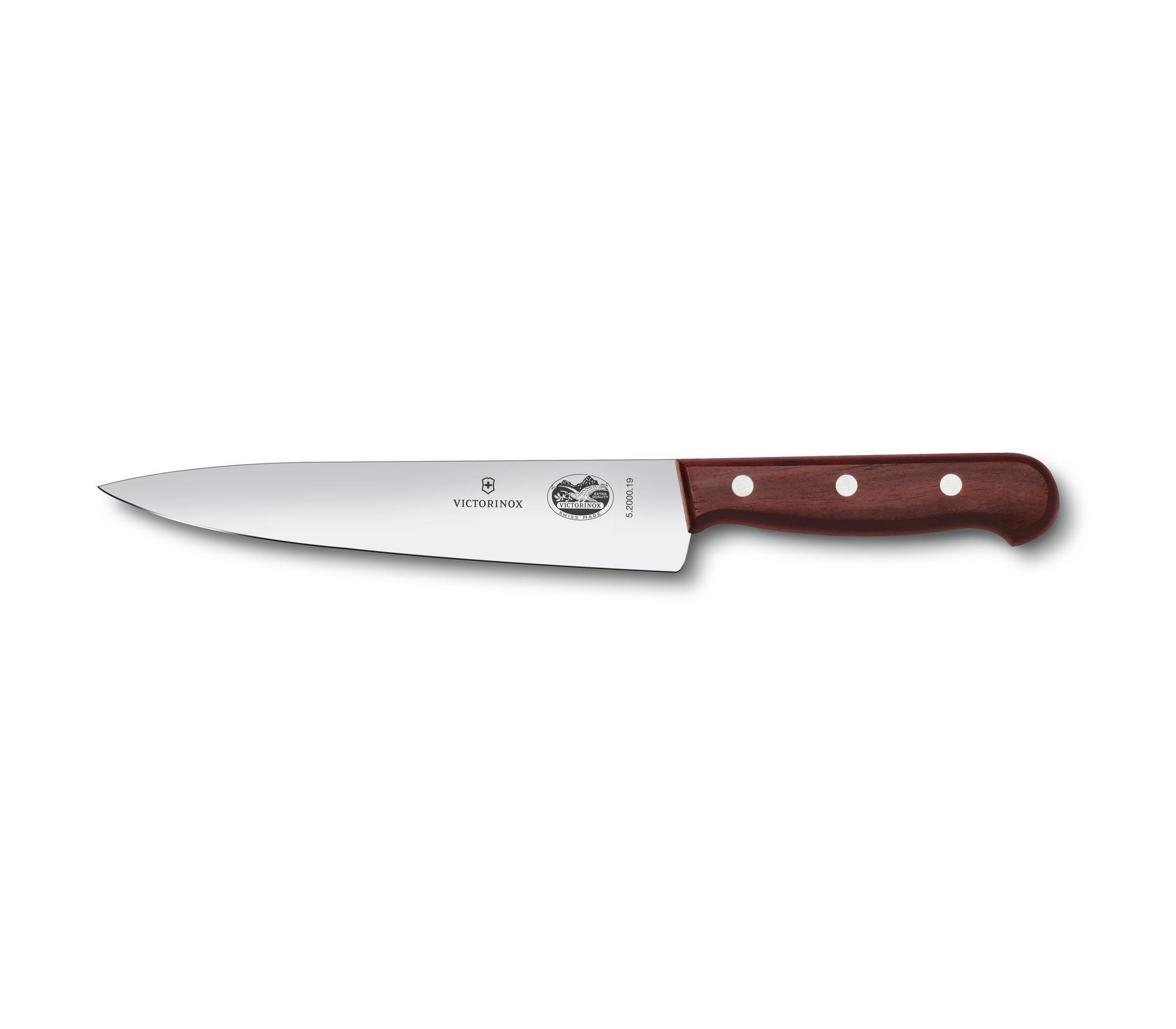 Couteau éminceur Victorinox lame 19 cm - manche érable modifié