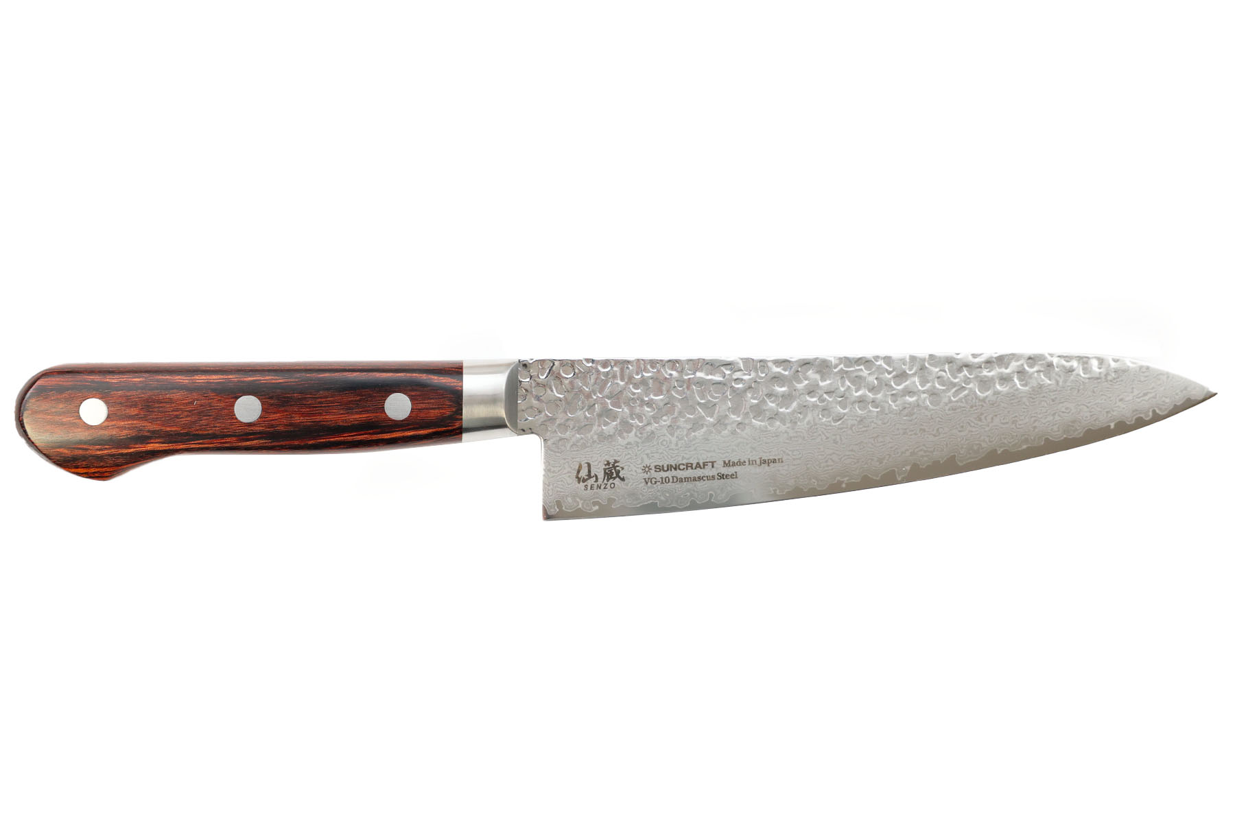 Couteau japonais Suncraft Full Tang - Couteau gyuto 18 cm