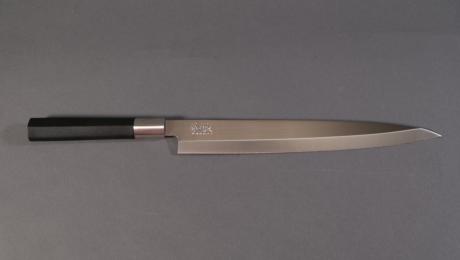 Couteau japonais Yanagiba 24 cm Kai Wasabi Black