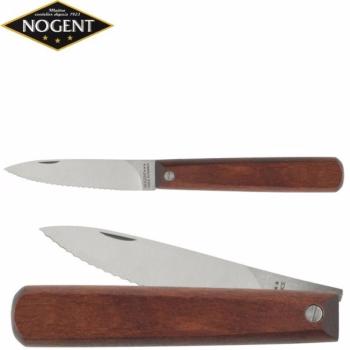 COUTEAU DE CUISINE NOGENT POCKET - OFFICE FERMANT 10 CM CRANTÉ