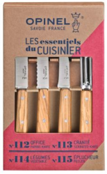 COFFRET OPINEL ESSENTIELS DE CUISINE MANCHES OLIVIER