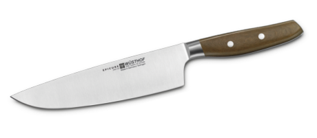 COUTEAU DE CUISINE WÜSTHOF EPICURE CHEF 20 CM - DEMI MITRE