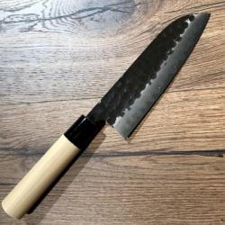 Couteau japonais Tojiro Zen Hammered Santoku 17 cm
