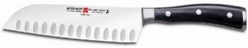 COUTEAU DE CUISINE WUSTHOF CLASSIC IKON SANTOKU ALVÉOLÉE 17 CM