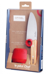 COUTEAU+PROTÈGE DOIGTS PETIT CHEF OPINEL