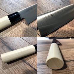 Couteau japonais Zen Tojiro Nakiri 16,5 cm