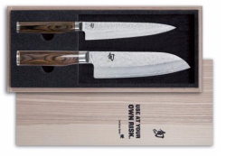 Coffret de 2 couteaux de cuisine japonais Kai Shun Premier