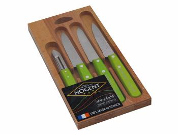 Coffret de couteaux de cuisine Nogent *** - coloris vert