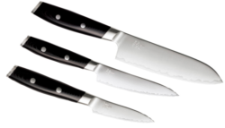 SET 3 COUTEAUX DE CUISINE JAPONAIS YAXELL MON "FORME JAPONAISE"