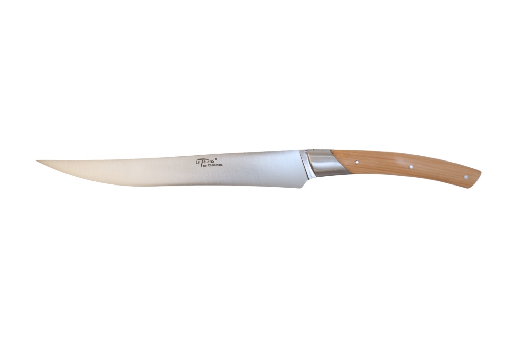 Couteau de cuisine coutellerie Chambriard "Les grands gourmets" - Couteau filet de sole 20 cm genévrier