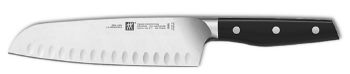 COUTEAU DE CUSINE ZWILLING TWIN® PROFECTION SANTOKU LAME ALVÉOLÉE 18 CM