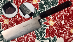 COUTEAU DE CUISINE JAPONAIS ARTISANAL KAMO HOCHO USUBA 16,5 CM