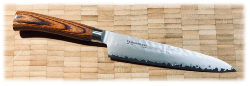 Couteau de cuisine japonais Tamahagane Tsubame pakkawood - universel 15 cm