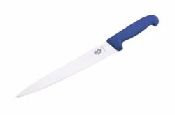 Couteau Victorinox tranchelard - manche Fibrox bleu