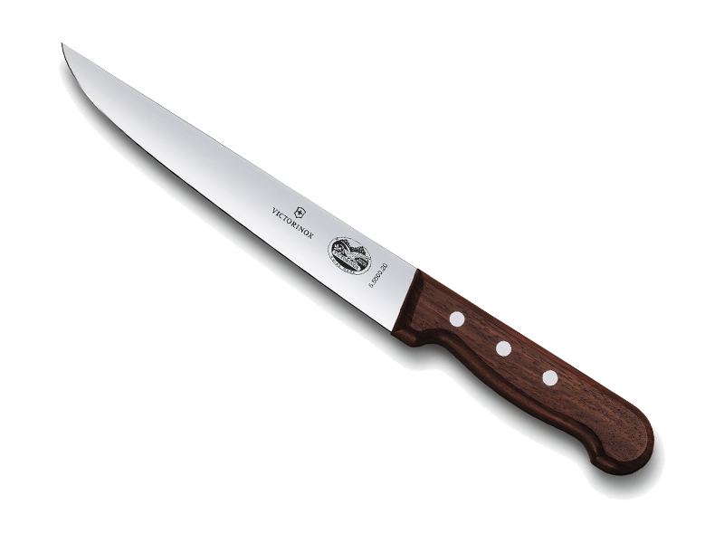 Couteau à découper/saigner Victorinox  lame 20 cm - manche érable modifié