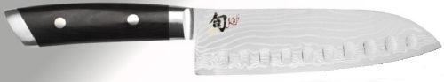 COUTEAU JAPONAIS SANTOKU ALVÉOLÉ 18 CM KAI KAJI