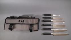 Mallette de couteaux japonais Wasabi Black de Kai