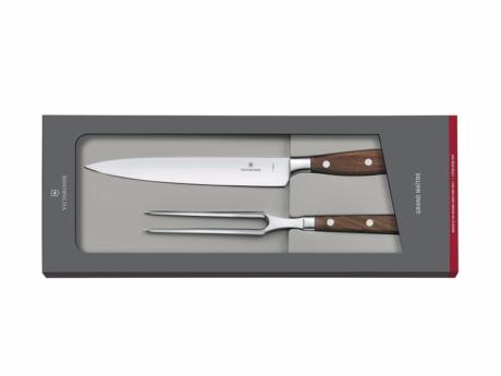 Coffret à découper 2 pièces Victorinox Grand Maître Wood