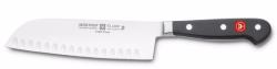 COUTEAU DE CUISINE WUSTHOF CLASSIC SANTOKU 17 CM ALVÉOLÉ