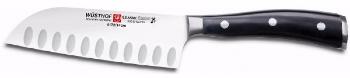 COUTEAU DE CUISINE WUSTHOF CLASSIC IKON SANTOKU ALVÉOLÉE 14 CM