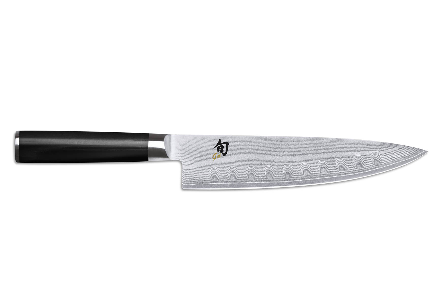 Couteau japonais Chef 20 cm Kai Shun Classic - lame alvéolée