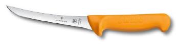 Couteau à désosser Swibo lame semi-flexible dos renversé 16 cm - Manche grillon jaune