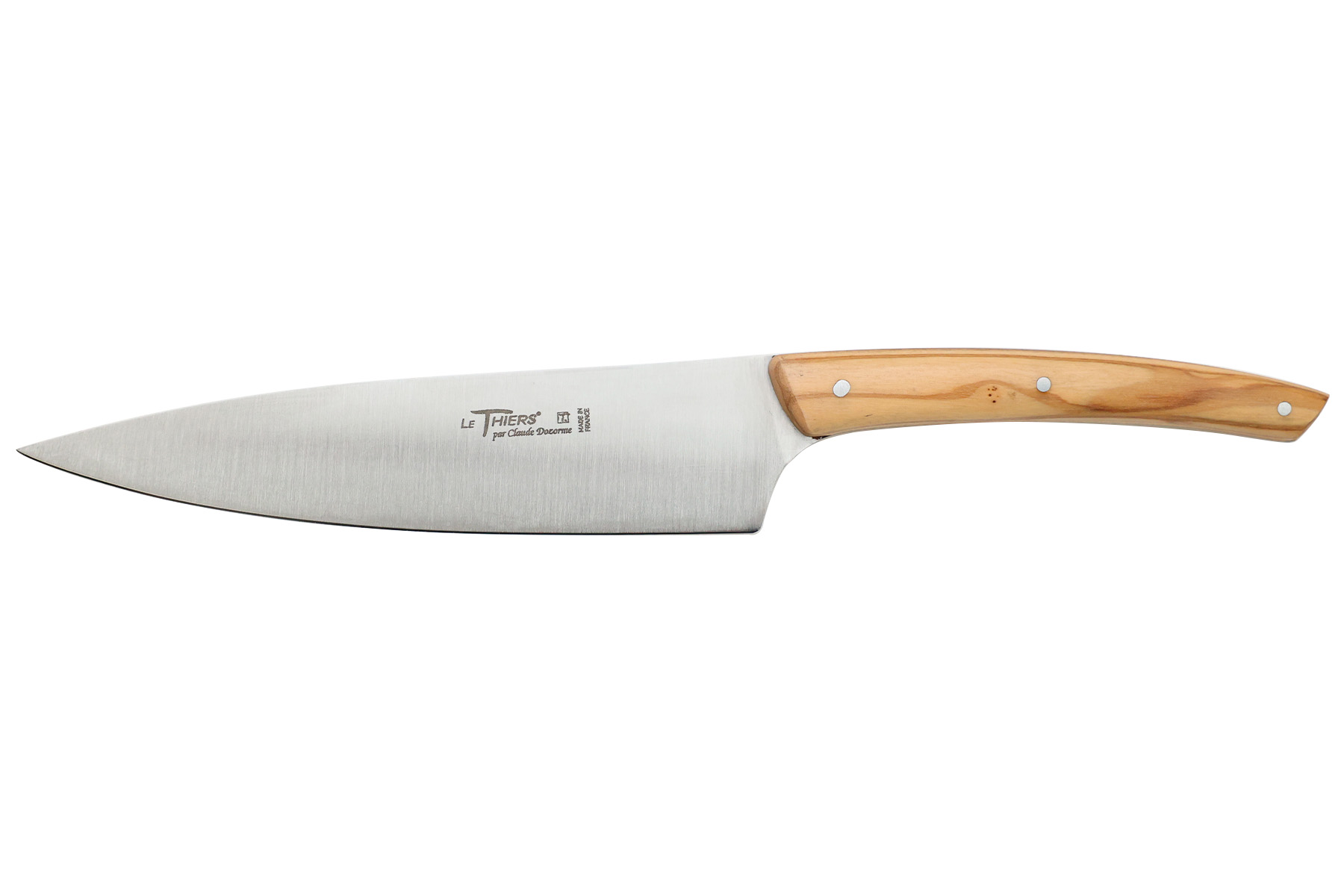 Couteau à découper C. Dozorme Cuisine au Quotidien - lame 15 cm - olivier