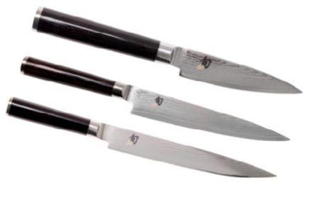 Set de 3 couteaux japonais Kai Shun Classic damas spécial poisson