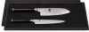 COFFRET COUTEAU DE CUISINE KAI 2 COUTEAUX SHUN DAMAS (SANTOKU, UTILITAIRE)
