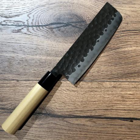 Couteau japonais Tojiro Zen Hammered Nakiri 16,5 cm