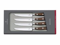 SET 4 COUTEAUX VICTORINOX GAMME FORGEE A STEAK 12CM PALISSANDRE