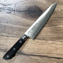 Couteau de cuisine japonais chef 18 cm Tojiro damascus pro sgps