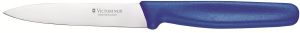 COUTEAU DE CUISINE MANCHE BLEU POINTE MILIEU OFFICE 10CM VICTORINOX