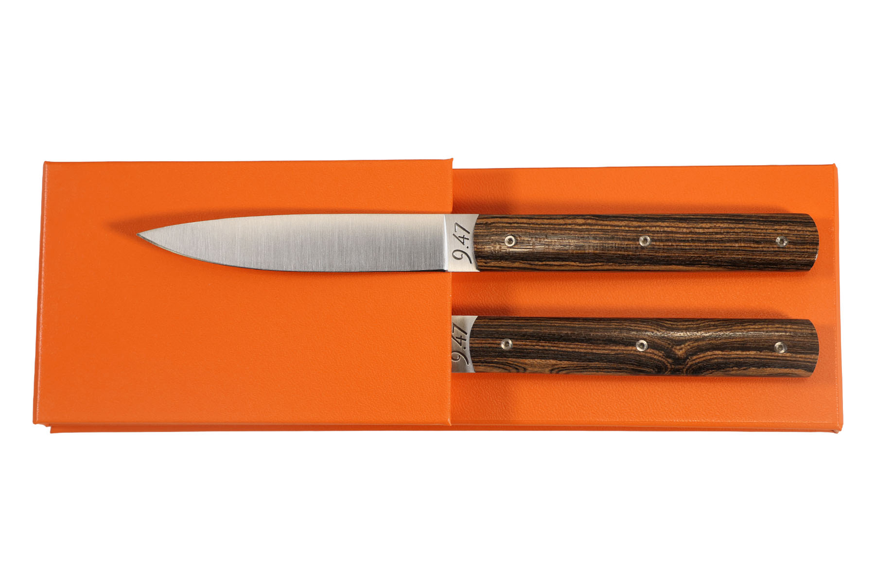 Coffret de 2 couteaux de table 9.47 Atelier Perceval - bocotte
