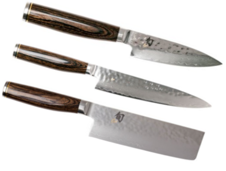 Set de 3 couteaux japonais Kai Shun Premier "Forme vegan"
