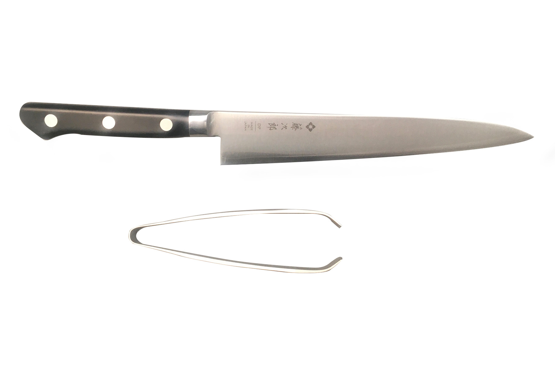 Set de couteau japonais DP Série filet de sole et pince à arêtes Tojiro Pro