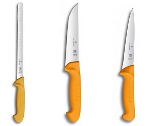 Set de 4 couteaux de boucher professionnels Victorinox Swibo