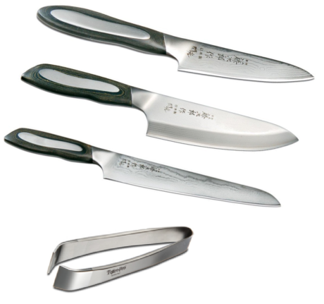 Set de 3 couteaux japonais Tojiro Flash spécial poisson