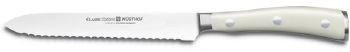 COUTEAU DE CUISINE WUSTHOF IKON IVOIRE A TOMATES / SAUCISSON