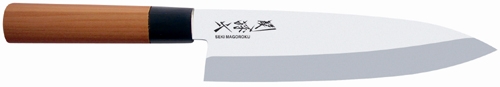 couteau japonais kai seki magoroku deba 21 cm - pakka-wood