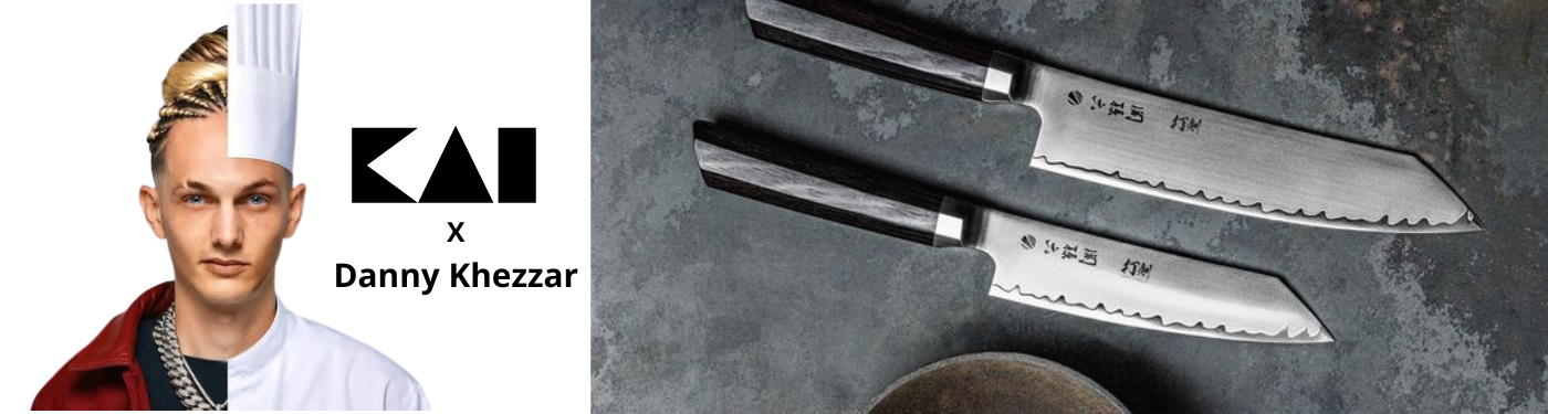 Couteau de cuisine japonais Kai danny Khezzar